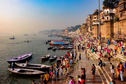 Van Varanasi: Varanasi Tour-pakket van een hele dag met taxi
