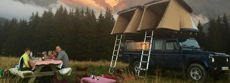 Chamonix Mont Blanc : Sortie Privée en 4X4 et diner en altitude