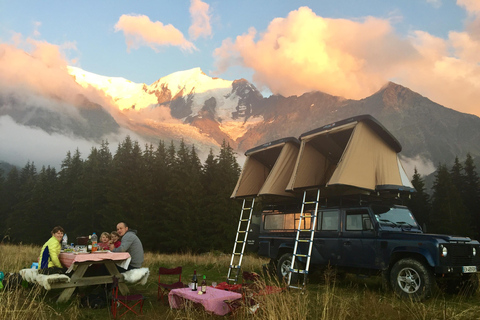 Chamonix Mont Blanc: Private 4x4 outing and dinner at high altitude Chamonix Mont Blanc: Private 4x4 Trip and Dinner at High Altitude