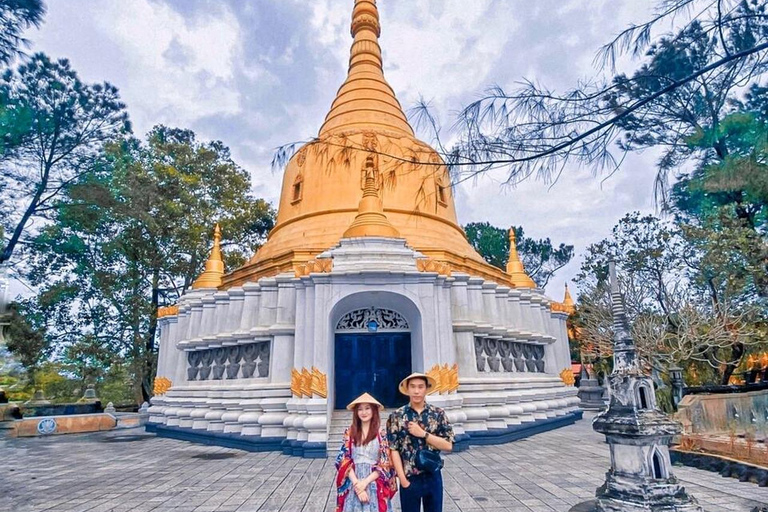 顺化隐秘瑰宝：秘密宝塔与素食午餐私人：法语