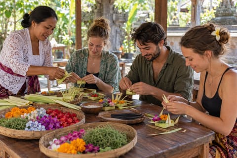 Bali: Create Your Own Canang Sari Offering From Bali Culture