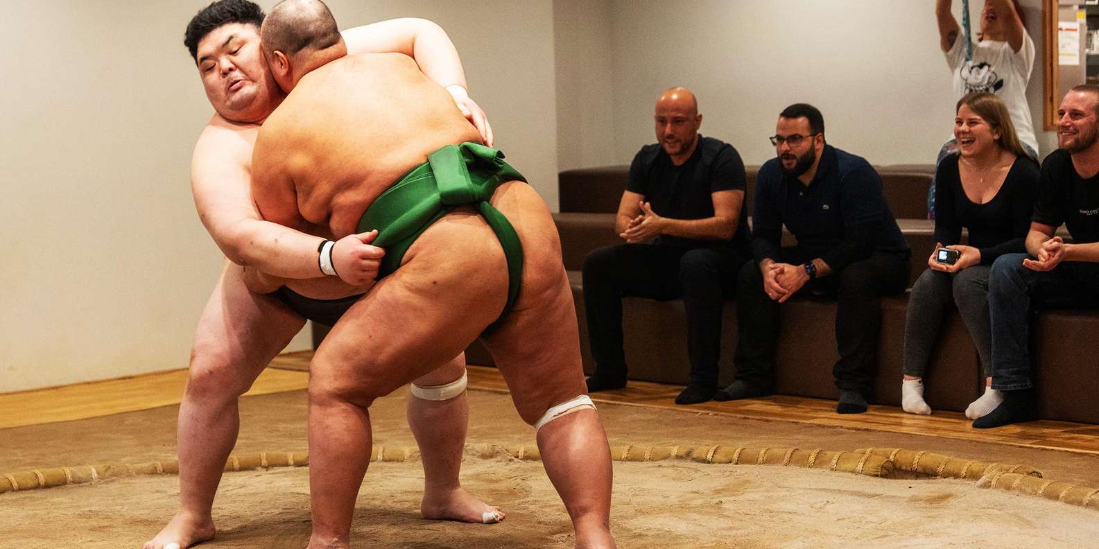 Osaka: Sumo Experience with Live Show & Audience Challenge