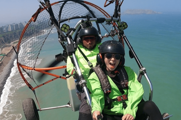 Lima: Costa Verde Paragliding Paratrike for First-Timers