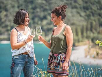 Lago Ledro: Wine Pic Nic com uma vista deslumbrante sobre o lago