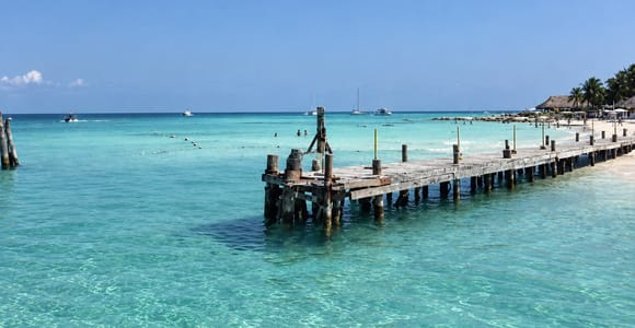 From Cancún: Enjoy Isla Contoy and Isla Mujeres with transportation and lunch