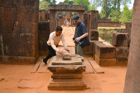 Siem Reap: Alba di Angkot Wat, guida e racconti con trasferimento