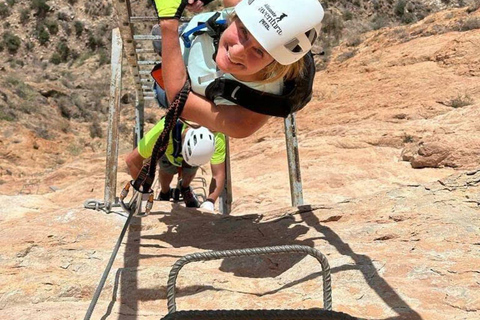 Alicante: Redovan Via Ferrata ClimbK2 (family section)