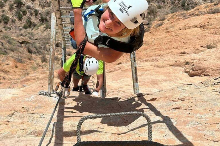 Alicante: Redovan Via Ferrata ClimbK2 (sekcja rodzinna)