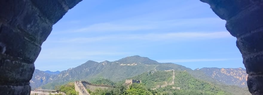 Visite privative de la Grande Muraille de Mutianyu avec un chauffeur anglophone