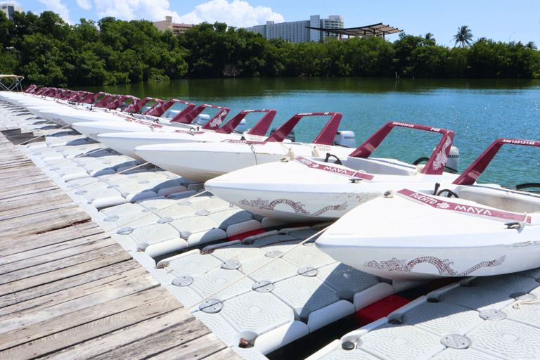 Cancun: Mayan Jungle Tour with Speedboat & Snacks Cancun: Mayan Jungle Tour with Speedboat & Snack w/ Transfer