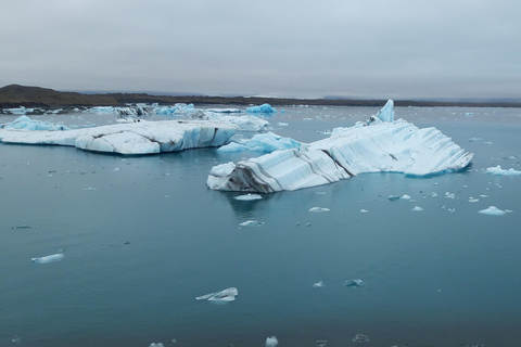 Glacier Lagoon and Diamond Beach Private Tour from Reykjavik