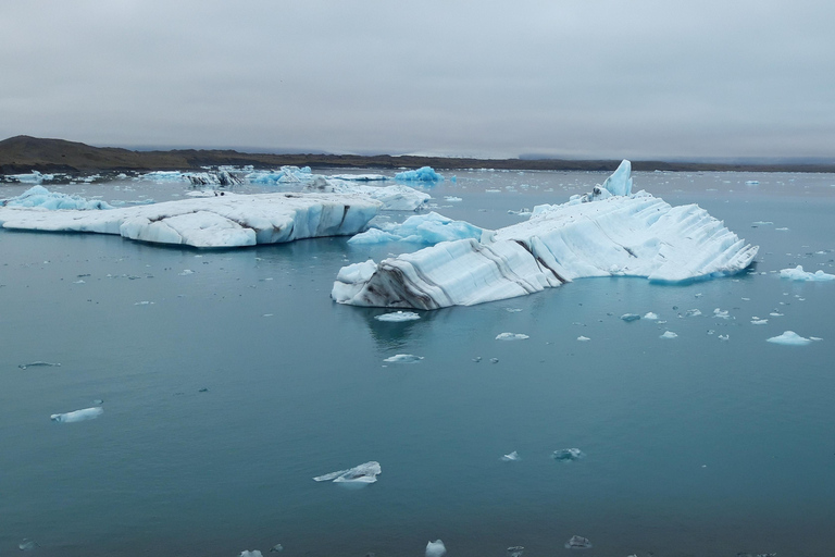 Glacier Lagoon and Diamond Beach Private Tour from Reykjavik