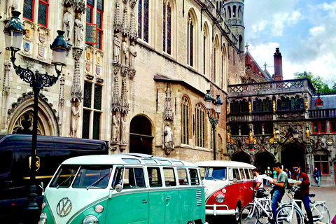 Bruges History Taxi - drive & walk tour (Choose pick up)