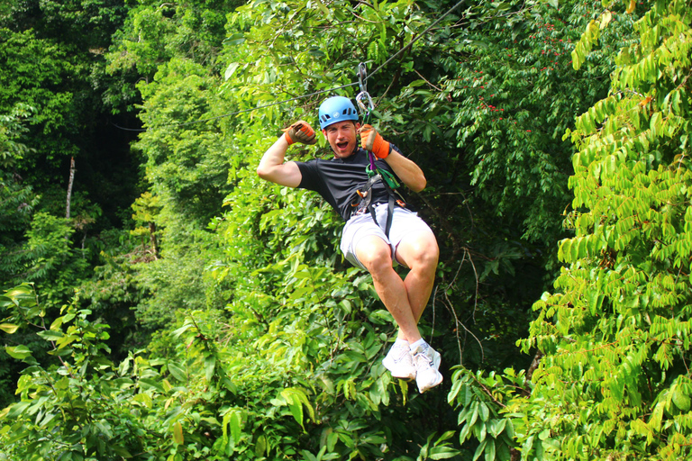 Manuel Antonio Quepos Zip Lining Tour with Lunch Quepos Titi Zip Lining Tour