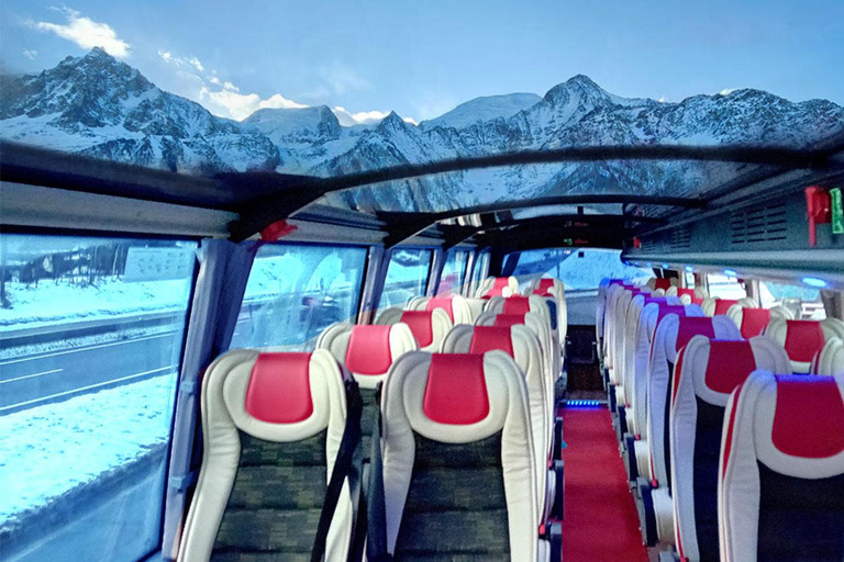 Geneva: Lauterbrunnen & Grindelwald Bus Tour with Glass Roof