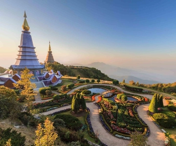 Chiang Mai: Doi Inthanon nationalpark, vattenfall & lunch