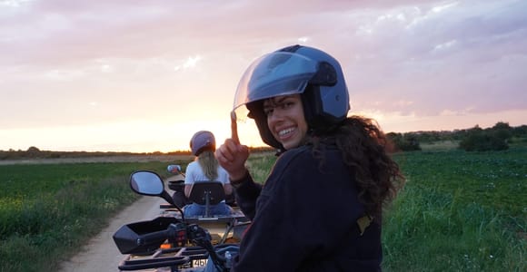 Quad-Tour bei Sonnenuntergang von Pula zum Kap Kamenjak