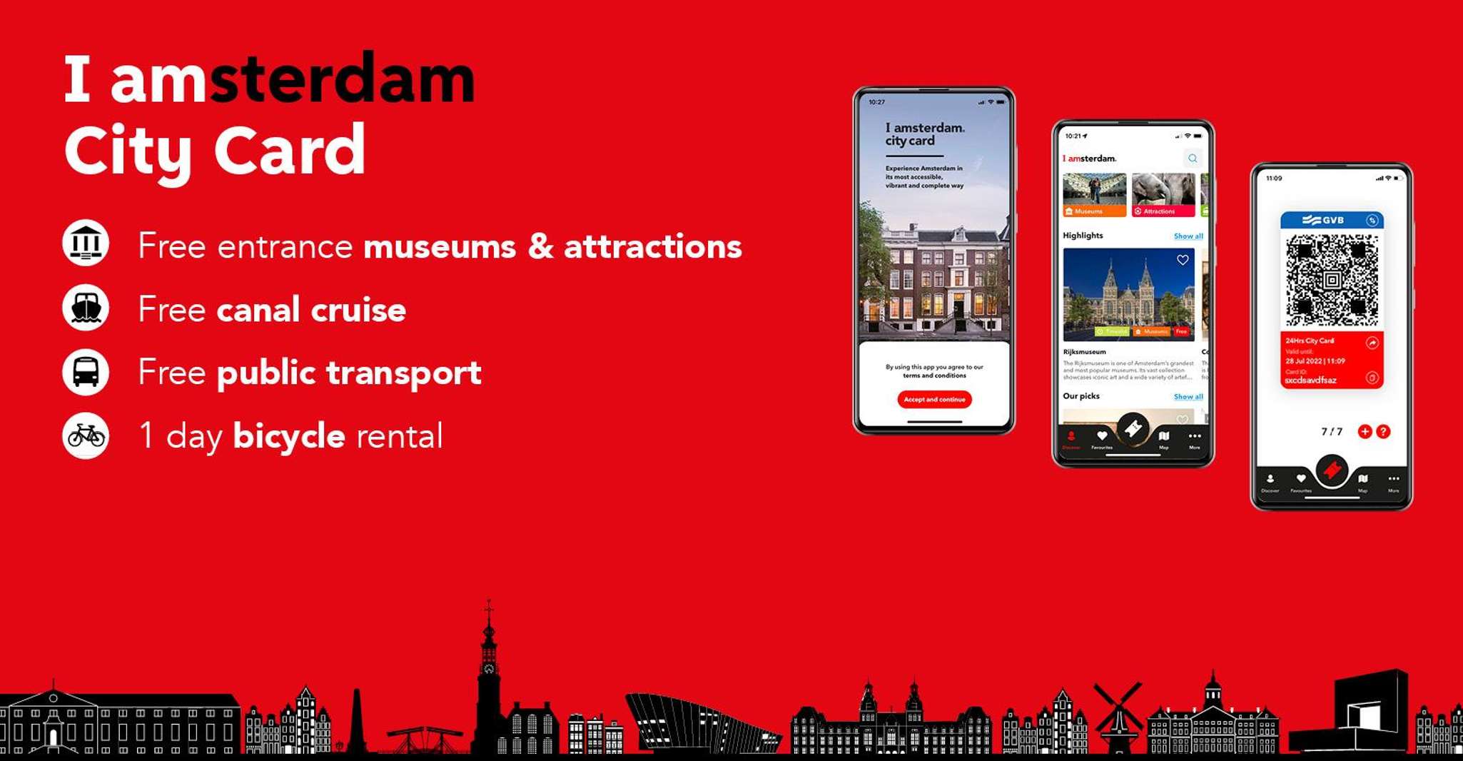 Amsterdam, City Card with Free Entrance & Public Transport - SuiteTrails