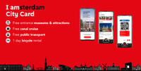 Amsterdam, Tarjeta de la ciudad con entrada gratuita y transporte público - Housity