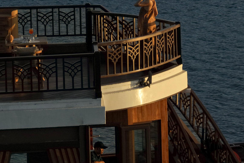 Hoi An Luxury Sunset Cruise: 5-Course Spice Menu & Cocktails VND 3,800,000 | 5-course + wine & sparkling free-flow