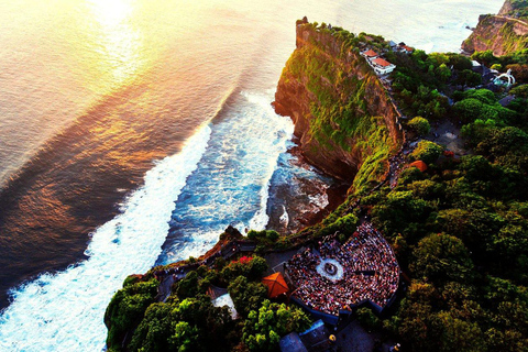 Bali: Uluwatu Sunset, Kecak Fire Dance & Private Tour Full-day: Uluwatu Sunset & Kecak Dance