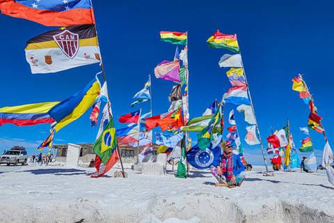 Uyuni: 1-Day Salt Flats, Giant Cacti & Sunset Adventure ENGLISH TOUR