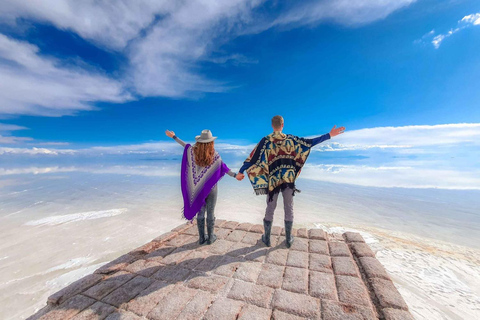 From San Pedro de Atacama |4-day tour to the Uyuni Salt flat