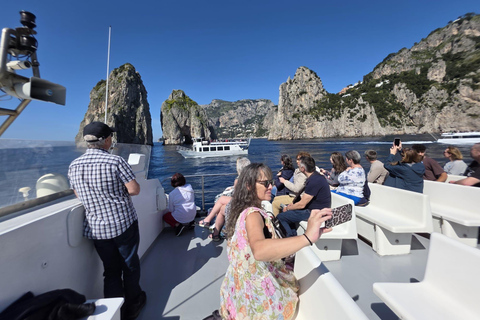 Amalfi Coast: Capri Cruise Tour from Salerno, Amalfi and Positano From Salerno, Amalfi, Maiori, Positano
