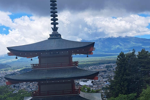 Mount Fuji Full-Day Private Tour from Tokyo (Customizable) Luxury Toyota Crown or SAI