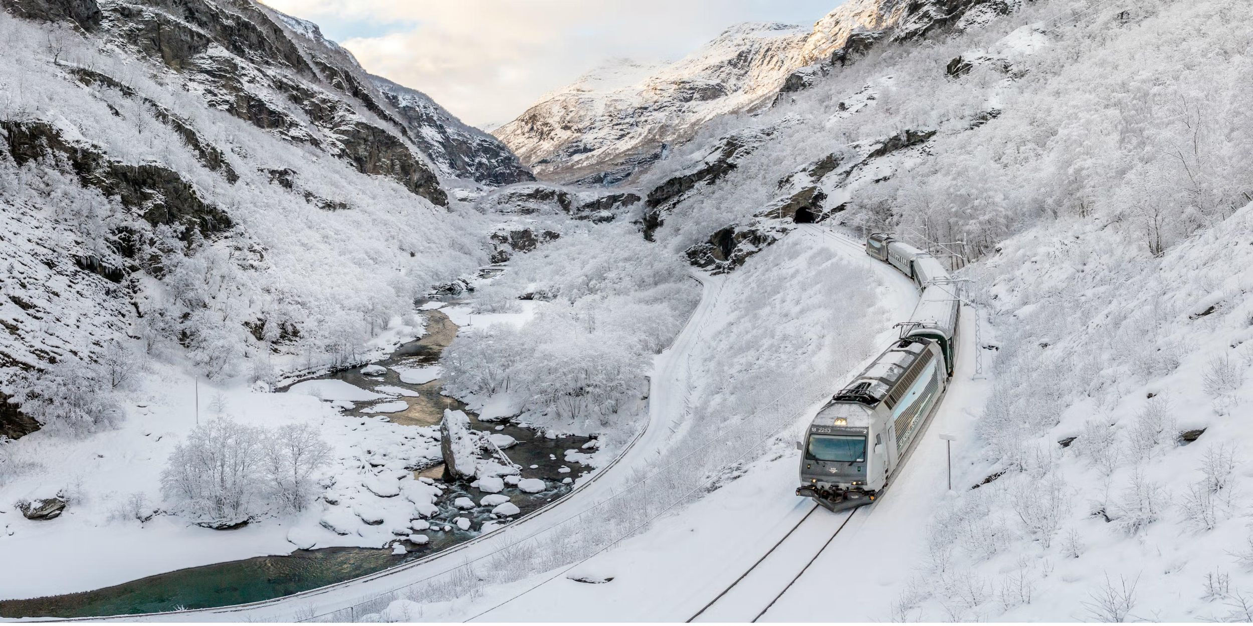 Wintertour Wikingerdorf, Nærøyfjord-Kreuzfahrt & Flåmbahn
