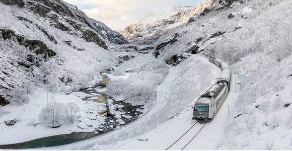 Wintertour Wikingerdorf, Nærøyfjord-Kreuzfahrt & Flåmbahn