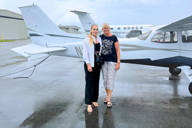 Miami: Coastal Private Airplane Scenic Flight with drinks Miami: Coastal Private Airplane Scenic Flight