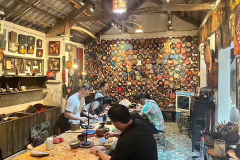 Hanoi: Visita guiada por la fabricación de incienso, sombreros y laca y la calle del TrenTour de medio día por la tarde - Fabricación de incienso y sombreros, Calle del Tren