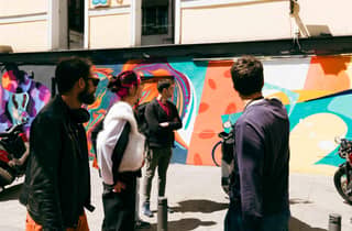Madrid: Street Art + Galerie-Tour mit Tapas & Drink