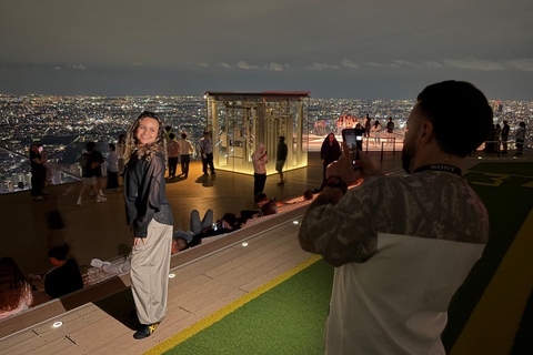 Tokyo: Shibuya Sky Sunset Entry & Night Walking Tour