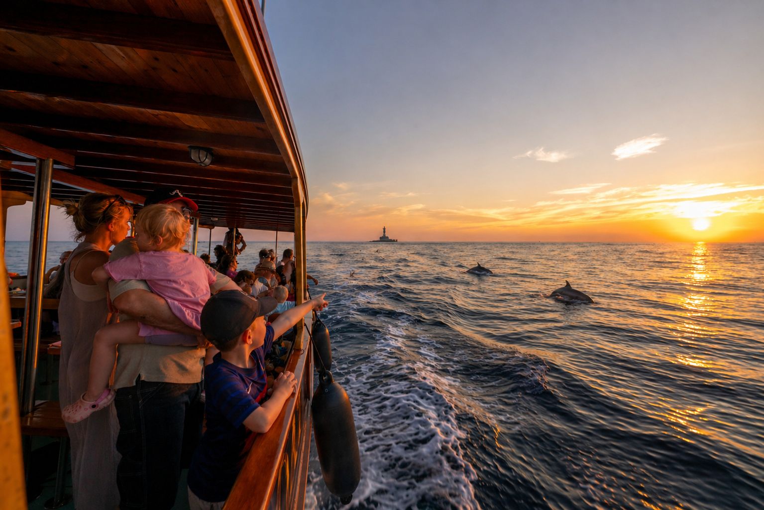 Medulin: 3-stündige Delfinbeobachtungstour bei Sonnenuntergang + All-inclusive-Getränke