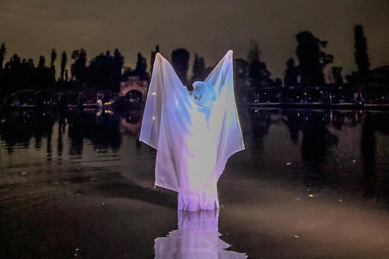 La Llorona, liveshow in de kanalen van Xochimilco.