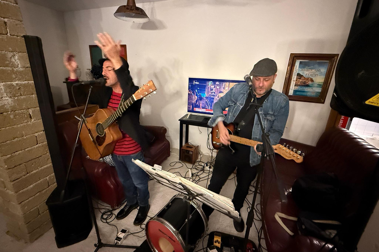 Sorrento: Cooking Class with Live music, wine and Limoncello