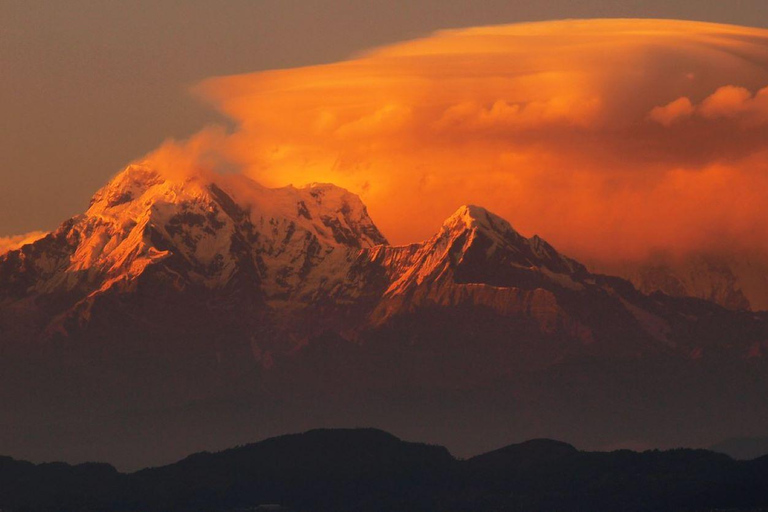 Pokhara: Naudanda Sunset Tour by Car with Hotel Pickup