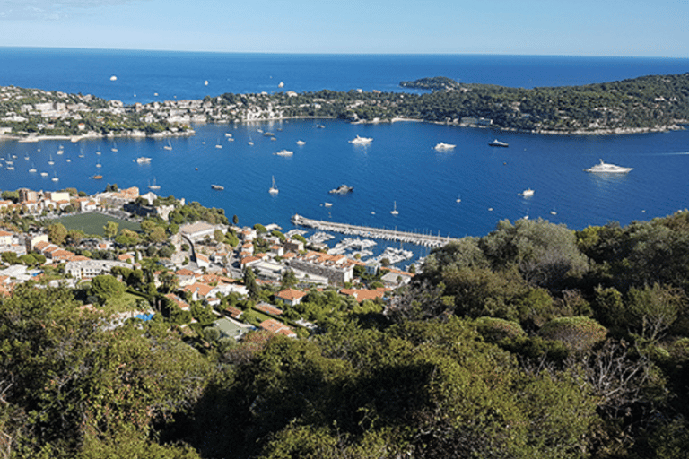 NICE MED ELEKTRISK QUAD:Panoramatur från Nice med mellanmål