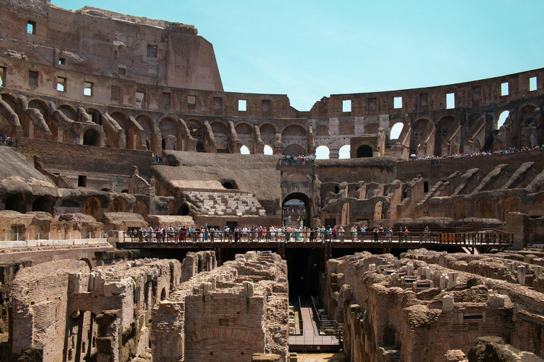 Rome : Colisée souterrain max. 6 personnes