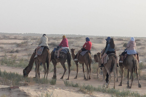 vivac en el desierto