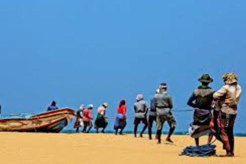 Traditionelle Katamaranfahrt mit Negombo Stadt Highlights