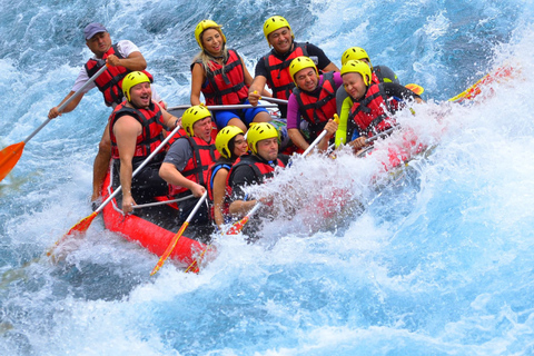 From Antalya: Rafting, Quad, Buggy, Jeep Safari & Zipline Combo II – Rafting + 1: Zipline, Buggy, ATV, Jeep Safari