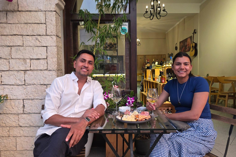 Berat: Wine Tasting with Snacks at a Youth-Run Bar