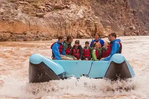 Descenso de rápidos de un día en el Gran Cañón desde Las Vegas