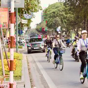 Passeio de bicicleta com comida - destaques e vida local