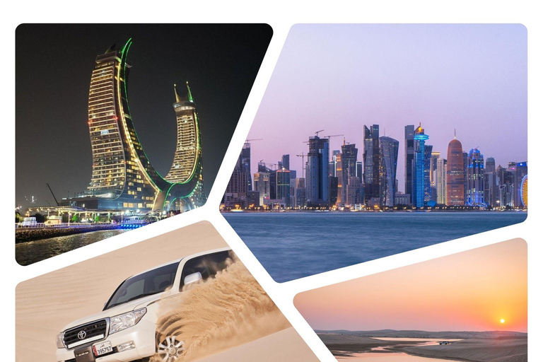 Doha: Do Terminal de Cruzeiros Safari no Deserto e City Tour FullDay