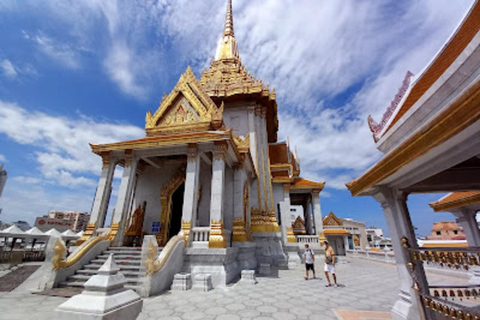 Bangkok Tour: Golden Buddha, Reclining Buddha & Gems Gallery Group Tour with Hotel Pickup