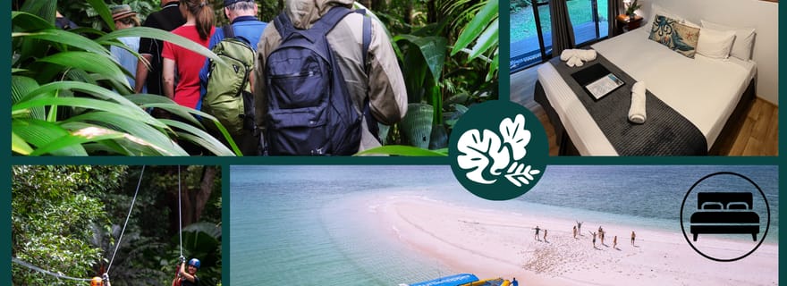 Cairns : forêt tropicale de Daintree, tyrolienne et récif - 2 jours